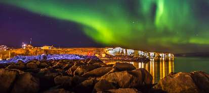 AURORA BOREAL NA LAPNIA  ODISSEIA RTICA INVERNAL